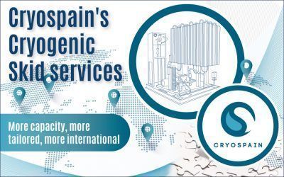 Cryospain’s Cryogenic Skid services: More capacity, more international