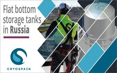 New Cryogenic Flat-Bottom Storage tanks in Russia!