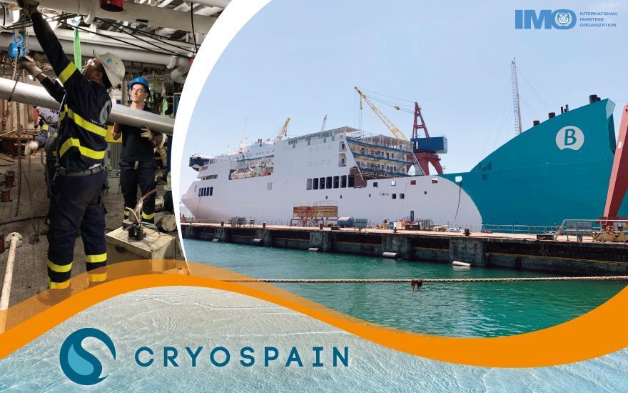5º proyecto de barco GNL de Cryospain: energía más limpia