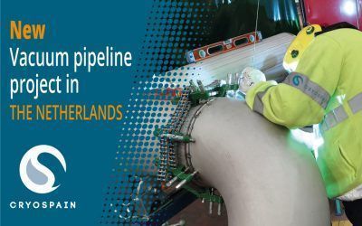 Cryogenic vacuum-insulated pipeline project in the Netherlands
