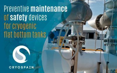 Preventive maintenance for cryogenic flat-bottom tanks