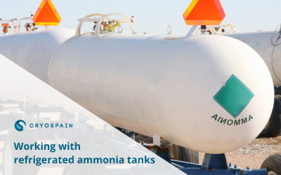 Things you need to keep in mind when working with refrigerated ammonia tanks