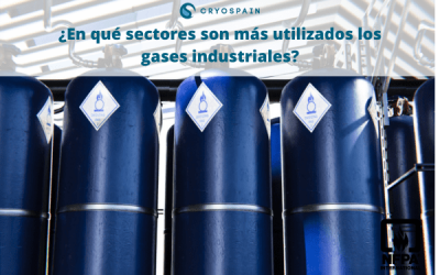 ¿En qué sectores son más utilizados los gases industriales?