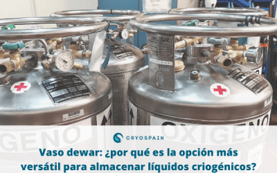 Vaso dewar: ¿por qué es la opción más versátil para almacenar líquidos criogénicos?