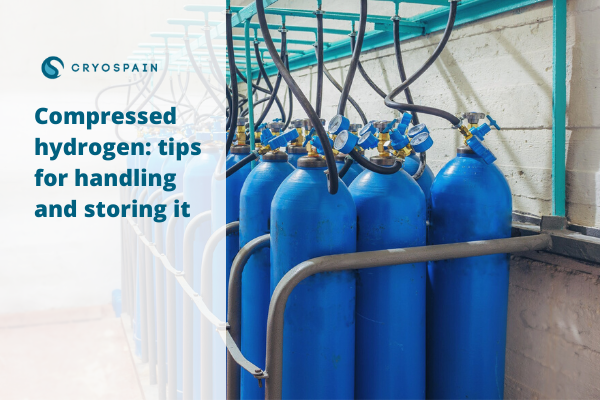 Compressed hydrogen: tips for handling and storing it