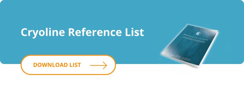 cryoline reference list
