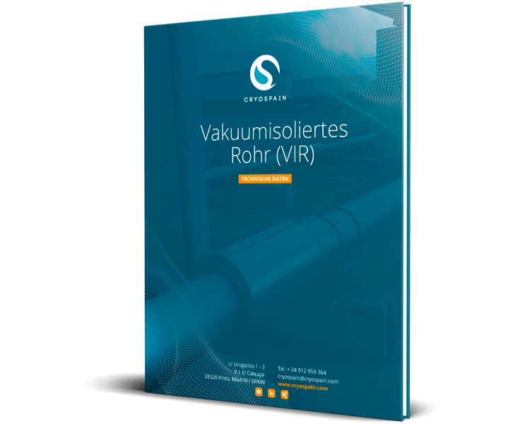 Vakuumisoliertes Rohr (VIR)