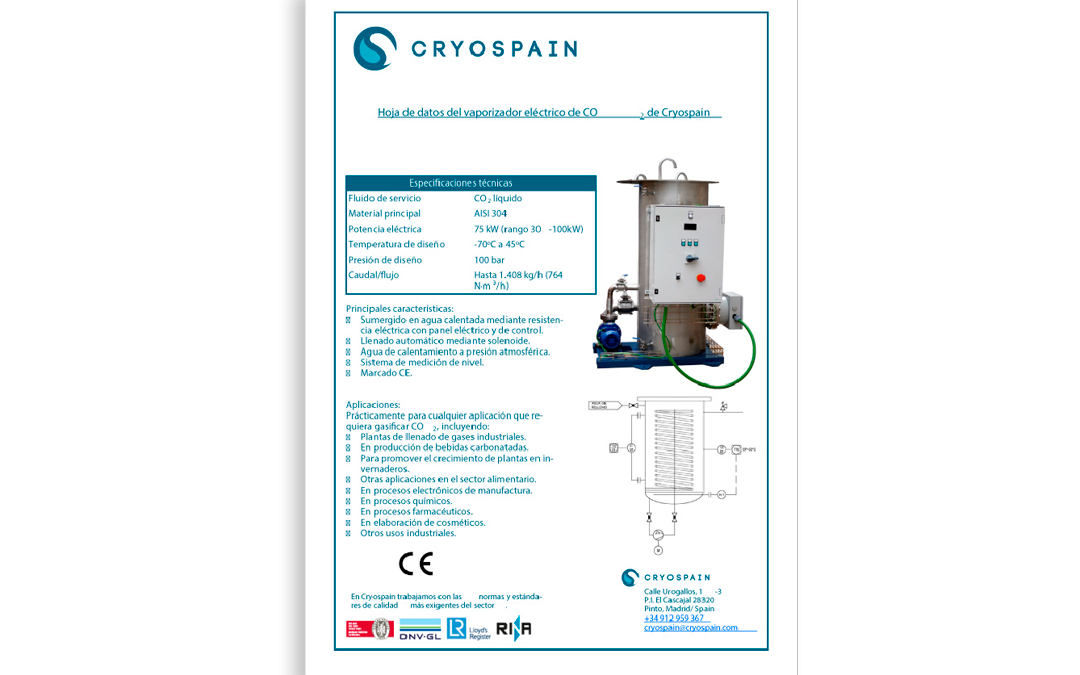 Vaporizador de CO2