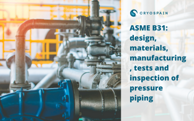 ASME B31: design, materials, manufacturing, tests and inspection of pressure piping