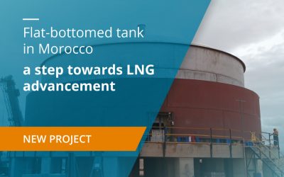Flat-bottomed tank in Morocco: a step towards LNG advancement