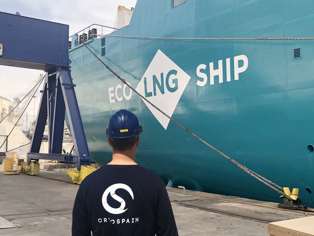Conversion de barcos a LNG