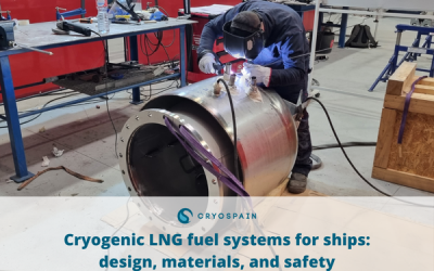 Cryogenic systems for LNG fuel on ships: design, materials, and safety considerations