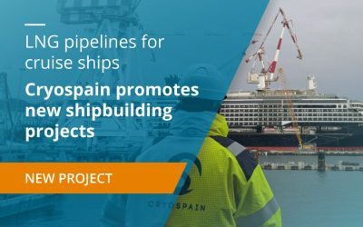 LNG pipelines for cruise ships: Cryospain drives new projects in shipbuilding
