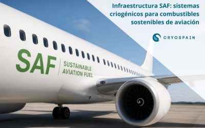 Infraestructura SAF: sistemas criogénicos para combustibles sostenibles de aviación