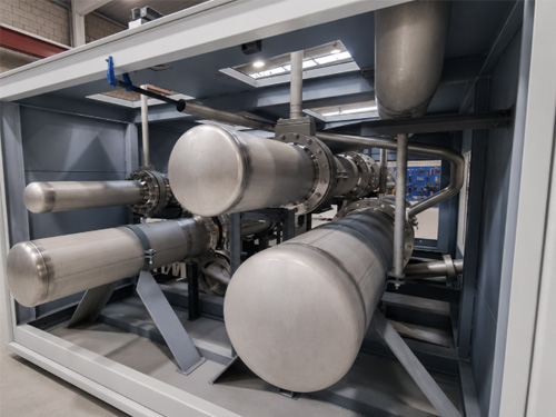 Cold boxes industrial gases